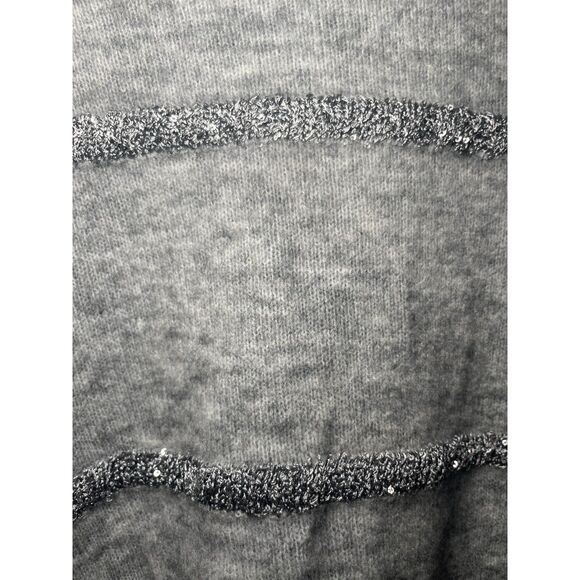 Splendid Rae Sequin Sweater Size L Soft Alpaca Wool Blend Sparkly NWT Holiday - Picture 7 of 7